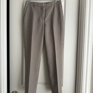 H&M Women's Checkered Trousers - Black and White